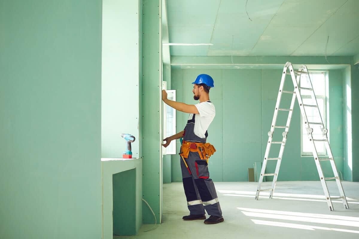 Hanging drywall