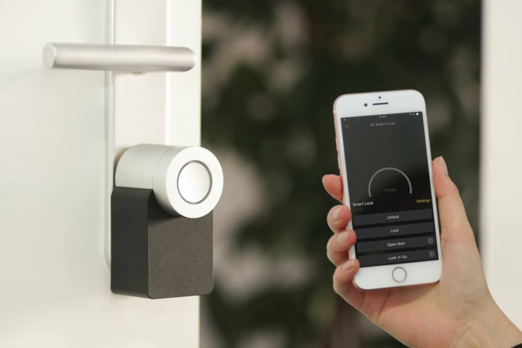Smart lock for better apartment security