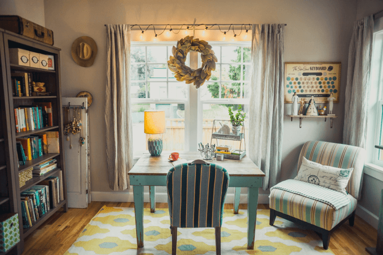 modern cottagecore living room