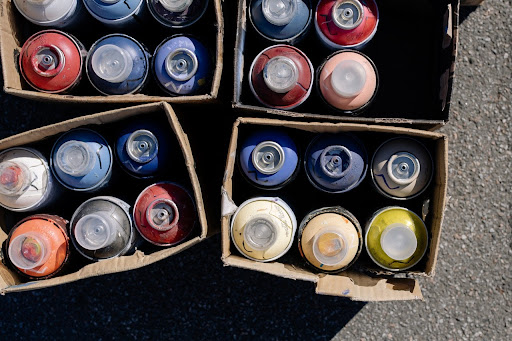 how to dispose of paint recycling